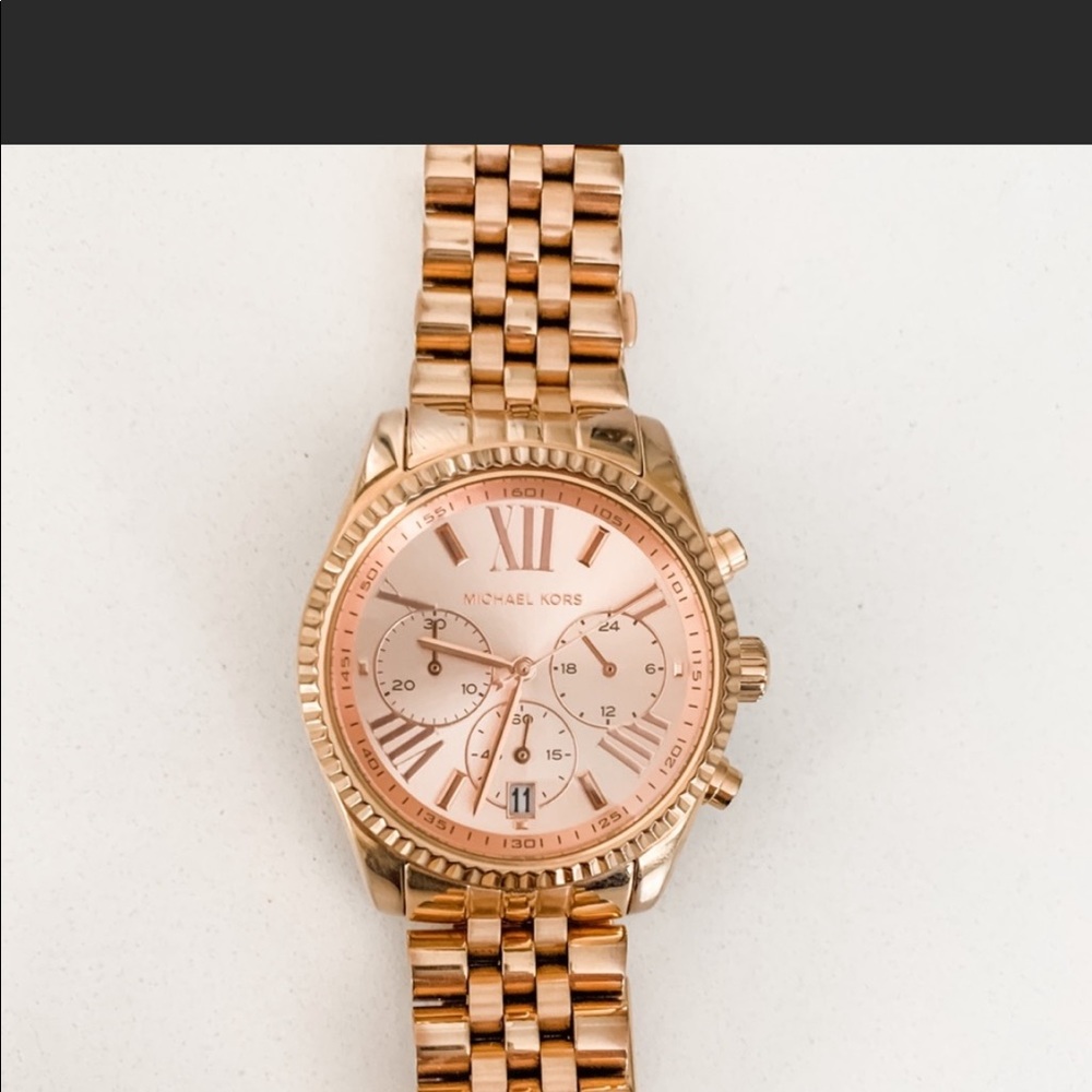 Michael Kors Rose Gold Watch